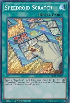 Speedroid Scratch - Brothers of Legend (Secret Rare) [BROL-035]