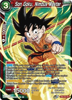 Son Goku, Nimbus Master (V.1 - Super Rare) - Mythic Booster (Super Rare) [MB01-DB3-003]