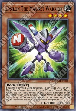 Epsilon The Magnet Warrior - Battle of Chaos (Common) [BACH-020]