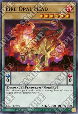 Fire Opal Head - Battle of Chaos (Common) [BACH-092]