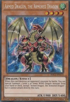 Armed Dragon, the Armored Dragon - Hidden Arsenal: Chapter 1 (Secret Rare) [HAC1-173]