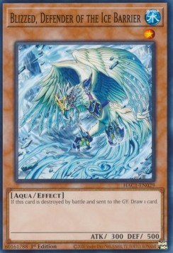 Blizzed, Defender of the Ice Barrier (V.1 - Common) - Hidden Arsenal: Chapter 1 (Common) [HAC1-029]