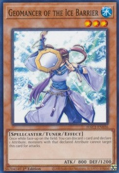 Geomancer of the Ice Barrier (V.1 - Common) - Hidden Arsenal: Chapter 1 (Common) [HAC1-036]