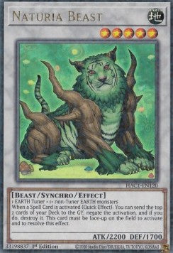 Naturia Beast - Hidden Arsenal: Chapter 1 (Ultra Parallel Rare) [HAC1-120]