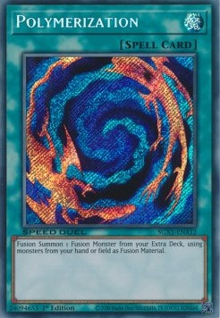 Polymerization (V.5 - Secret Rare) - Speed Duel GX: Duel Academy Box (Secret Rare) [SGX1-A12]