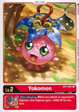 Yokomon (BT1-001) - Release Special Booster v1.0 (Rare) [SR1.0-BT1-001]