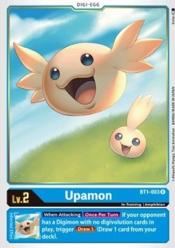 Upamon (BT1-003) - Release Special Booster v1.0 (Rare) [SR1.0-BT1-003]