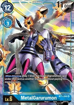MetalGarurumon (BT1-044) (V.2) - Release Special Booster v1.0 (Alternative Art) [SR1.0-BT1-044]