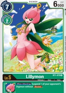 Lillymon (BT1-079) - Release Special Booster v1.0 (Rare) [SR1.0-BT1-079]