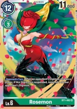 Rosemon (BT1-082) (V.1) - Release Special Booster v1.0 (Super Rare) [SR1.0-BT1-082]
