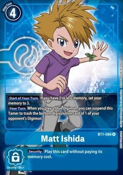 Matt Ishida (BT1-086) - Promos: Release Special Booster v1.0 (Alternative Art) [SR1.0P-BT1-086]