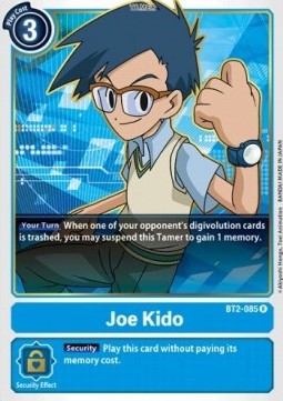Joe Kido (BT2-085) - Release Special Booster v1.0 (Rare) [SR1.0-BT2-085]