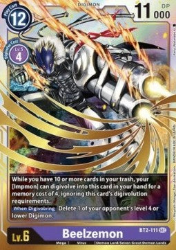 Beelzemon (BT2-111) (V.1) - Release Special Booster v1.0 (Secret Rare) [SR1.0-BT2-111]