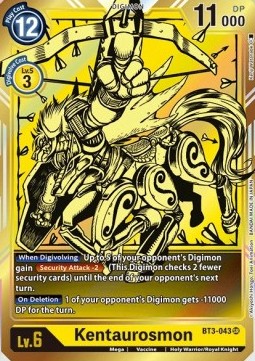Kentaurosmon (BT3-043) (V.2) - Release Special Booster v1.0 (Alternative Art) [SR1.0-BT3-043]