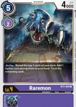 Raremon (BT3-084) - Release Special Booster v1.0 (Rare) [SR1.0-BT3-084]