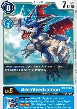 AeroVeedramon (BT2-028) - Release Special Booster v1.5 (Rare) [SR1.5-BT2-028]