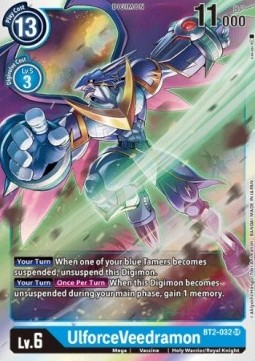 UlforceVeedramon (BT2-032) (V.1) - Release Special Booster v1.5 (Super Rare) [SR1.5-BT2-032]