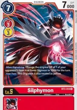 Silphymon (BT3-014) - Release Special Booster v1.5 (Rare) [SR1.5-BT3-014]