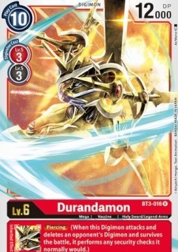 Durandamon (BT3-016) - Release Special Booster v1.5 (Rare) [SR1.5-BT3-016]