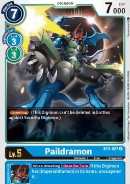 Paildramon (BT3-027) - Release Special Booster v1.5 (Rare) [SR1.5-BT3-027]