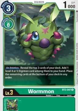 Wormmon (BT3-047) - Release Special Booster v1.5 (Rare) [SR1.5-BT3-047]