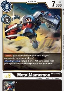 MetalMamemon (BT3-071) - Release Special Booster v1.5 (Rare) [SR1.5-BT3-071]