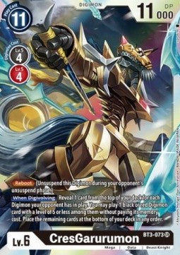 CresGarurumon (BT3-073) (V.1) - Release Special Booster v1.5 (Super Rare) [SR1.5-BT3-073]