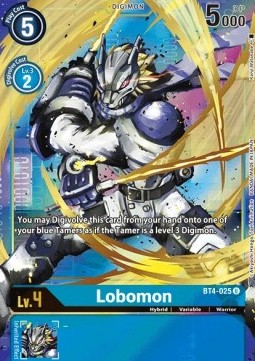 Lobomon (BT4-025) (V.2) - Great Legend (Alternative Art) [BT-04-BT4-025]
