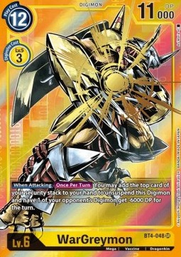 WarGreymon (BT4-048) (V.2) - Great Legend (Alternative Art) [BT-04-BT4-048]