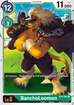 BanchoLeomon (BT4-061) - Great Legend (Rare) [BT-04-BT4-061]