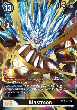 Blastmon (BT4-075) (V.2) - Great Legend (Alternative Art) [BT-04-BT4-075]