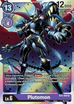 Plutomon (BT4-089) - Great Legend (Super Rare) [BT-04-BT4-089]