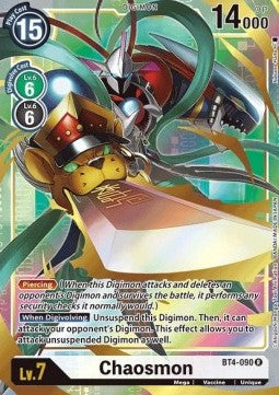Chaosmon (BT4-090) (V.2) - Great Legend (Alternative Art) [BT-04-BT4-090]