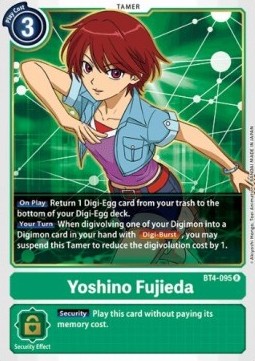 Yoshino Fujieda (BT4-095) - Great Legend (Rare) [BT-04-BT4-095]