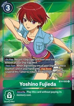 Yoshino Fujieda (BT4-095) (V.2) - Promos: Great Legend (Alternative Art) [BT-04P-BT4-095]
