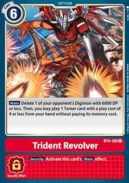Trident Revolver (BT4-100) - Great Legend (Rare) [BT-04-BT4-100]
