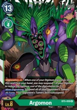 Argomon (BT5-058) - Battle Of Omni (Rare) [BT-05-BT5-058]