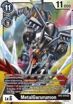 BlackMetalGarurumon (BT5-070) - Battle Of Omni (Super Rare) [BT-05-BT5-070]