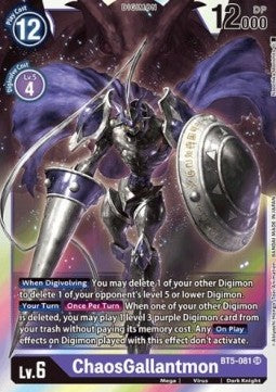 ChaosGallantmon (BT5-081) (V.1) - Battle Of Omni (Super Rare) [BT-05-BT5-081]