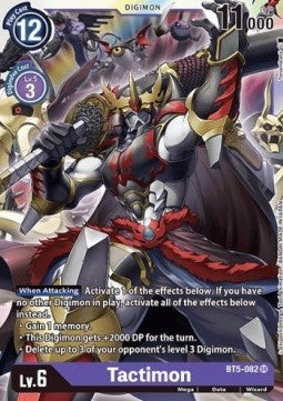 Tactimon (BT5-082) - Battle Of Omni (Super Rare) [BT-05-BT5-082]