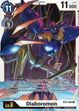 Diaboromon (BT5-084) - Battle Of Omni (Rare) [BT-05-BT5-084]