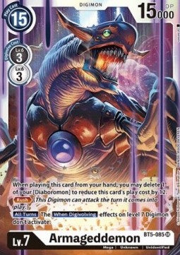 Armageddemon (BT5-085) (V.1) - Battle Of Omni (Super Rare) [BT-05-BT5-085]