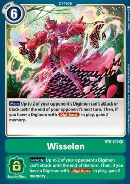 Wisselen (BT5-102) - Battle Of Omni (Rare) [BT-05-BT5-102]