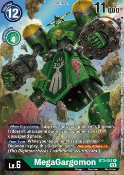 MegaGargomon (BT3-057) - Promos: Double Diamond (Alternative Art) [BT-06P-BT3-057]