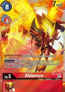 Aldamon (BT4-016) - Promos: Double Diamond (Alternative Art) [BT-06P-BT4-016]