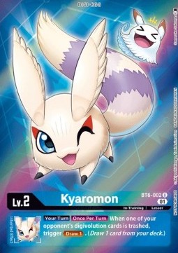 Kyaromon (BT6-002) (V.2) - Promos: Double Diamond (Alternative Art) [BT-06P-BT6-002]