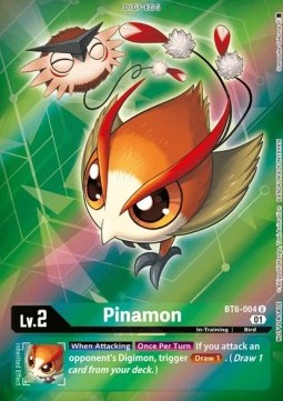 Pinamon (BT6-004) (V.2) - Promos: Double Diamond (Alternative Art) [BT-06P-BT6-004]