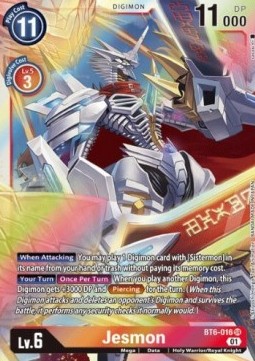 Jesmon (BT6-016) (V.1) - Double Diamond (Super Rare) [BT-06-BT6-016]