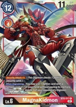 MagnaKidmon (BT6-017) - Double Diamond (Rare) [BT-06-BT6-017]