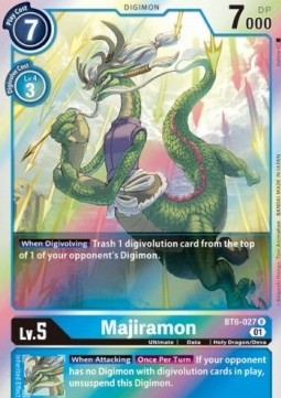 Majiramon (BT6-027) - Double Diamond (Rare) [BT-06-BT6-027]